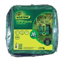 Pop Up Square - Sac pătrat pentru grădină, verde, 50x50x50cm.