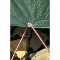 PROTEX WOOD - Prelată impermeabilă verde, 1,5 x 6 m