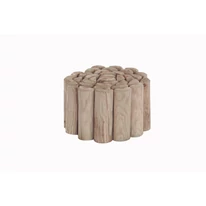 TALOS ROLL bordură din lemn tip buștean 20 x 150 x 5 cm