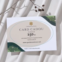 Card cadou în valoare de 150 lei pentru plante
