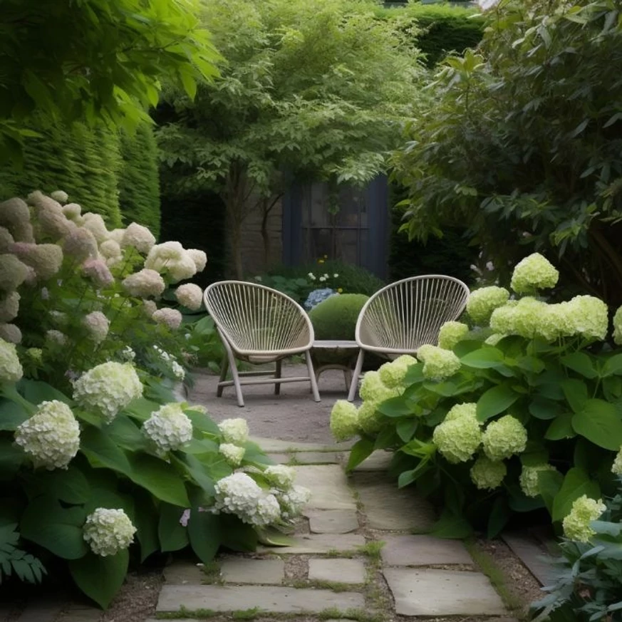 Hydrangea arborescens Strong Annabelle K2 - Hortensie arbustivă