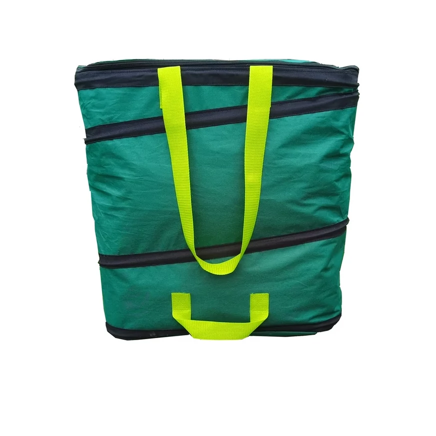 Pop Up Square - Sac pătrat pentru grădină, verde, 50x50x50cm