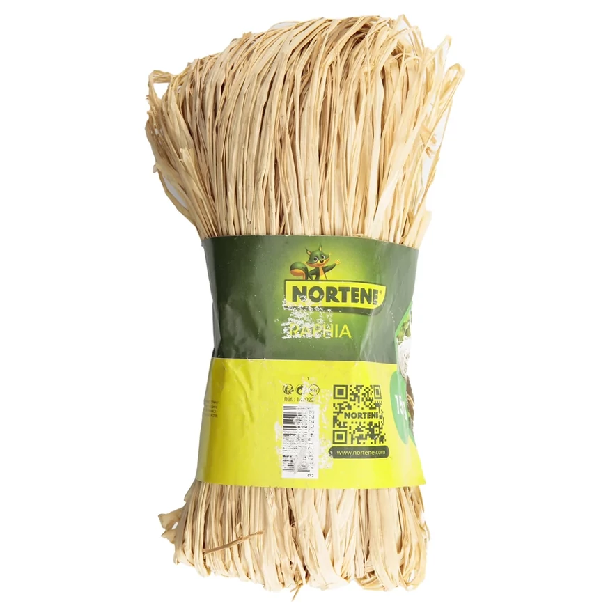 Sfoară rafie natur 150g.
